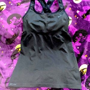 Black Nike Dri-Fit Tank